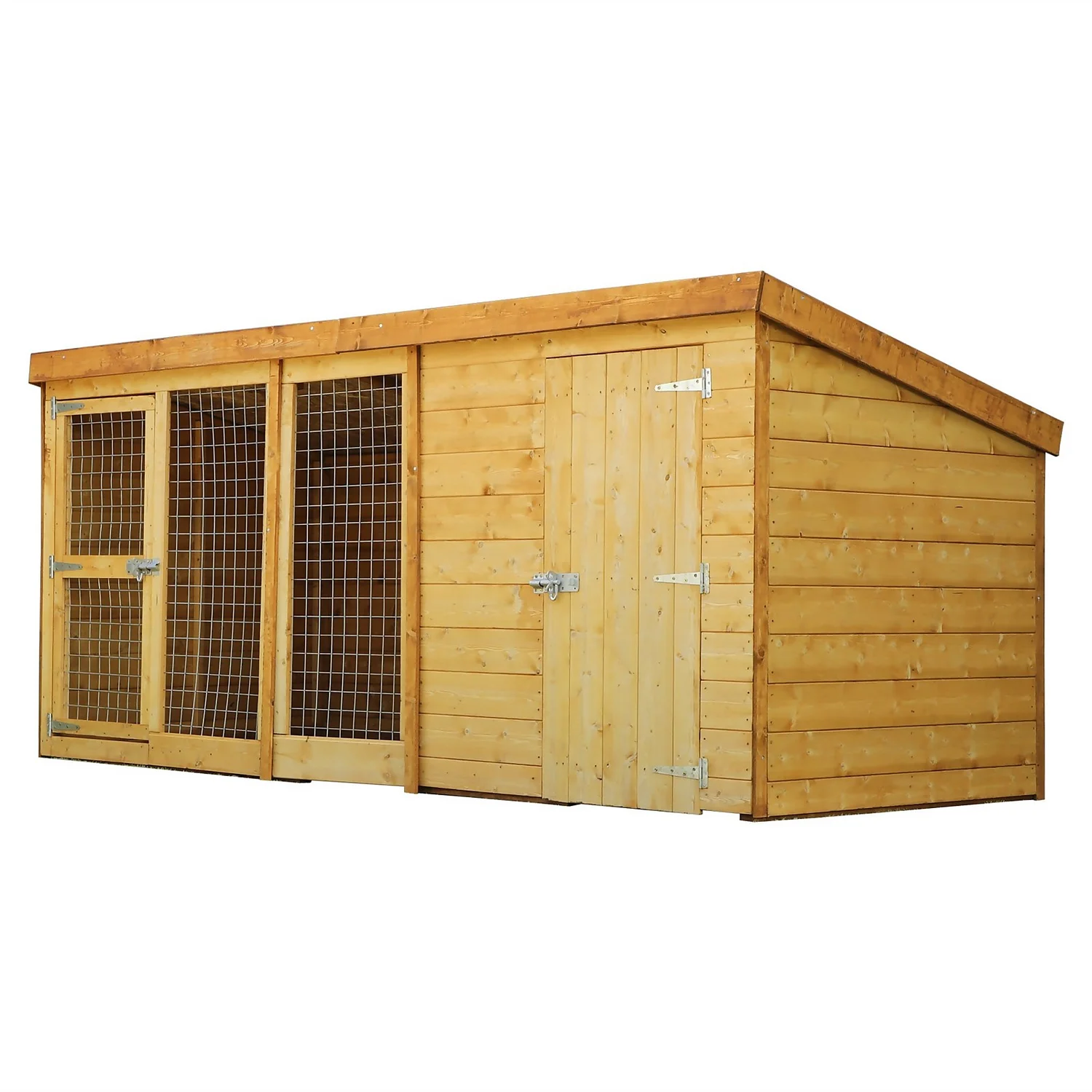 Mercia 10 X 4 Dog Kennel & Run 1 Mercia 10 X 4 Dog Kennel & Run
