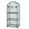 Saxon 3 Tier PVC Mini Greenhouse - 59 X 39 X 126 Cm