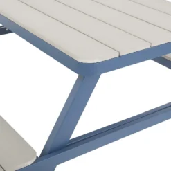 Picnic Bench - Navy & Grey -Best Home Furnishing Store 12885211 9734853415418977