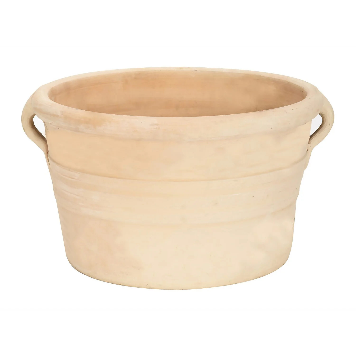 Himalaya Terracotta Low Bowl - 30cm 1 Himalaya Terracotta Low Bowl - 30cm