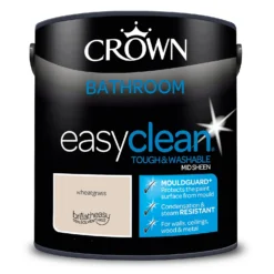 Crown Easyclean® Mouldguard+ Bathroom Mid Sheen Washable Multi Surface Paint Paint Wheatgrass® - 2.5 L -Best Home Furnishing Store 12886950 9434853416223970