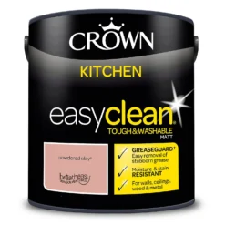 Crown Easyclean®Greaseguard+ Kitchen Matt Washable Multi Surface Paint Powdered Clay® - 2.5L -Best Home Furnishing Store 12886966 2004853416633062