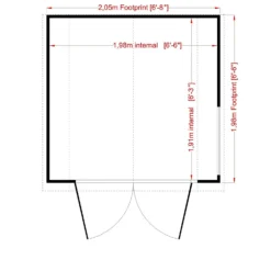 Shire Barn Style Shed - 7 X 7ft -Best Home Furnishing Store 12886994 6934849861329264