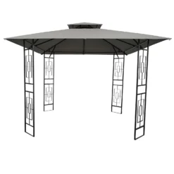 Gazebo With Ornate Panels -Best Home Furnishing Store 12887039 3074853413999188
