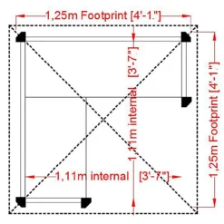 Shire Honeysuckle Corner Arbour - 4x4ft 11 Shire Honeysuckle Corner Arbour - 4x4ft -Best Home Furnishing Store 12887170 2754856509745751
