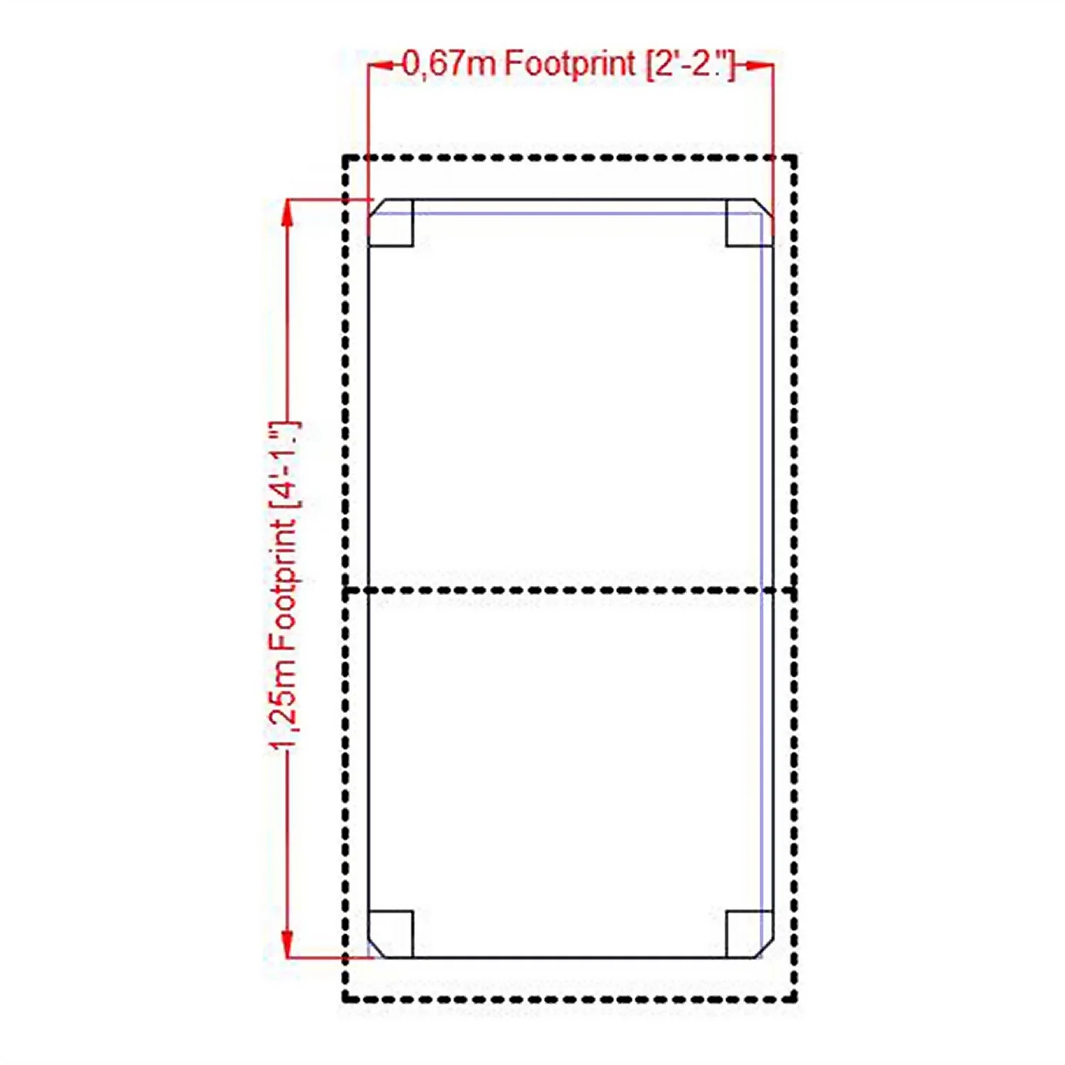 Shire Forget Me Not Arbour - 4x2ft 8 Shire Forget Me Not Arbour - 4x2ft - Image 8