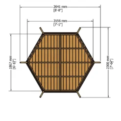 Shire Arbour - 7x6ft -Best Home Furnishing Store 12887180 1414849861546503
