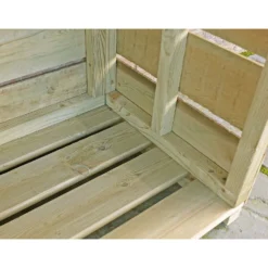 Shire Tall Wall Log Store - 3x1.5ft -Best Home Furnishing Store 12887202 2104851593390721