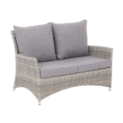 Florence 4 Seater Grey Rattan Garden Sofa Set -Best Home Furnishing Store 12887803 1054843689611178