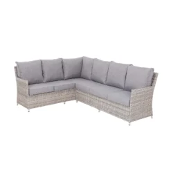 Florence Grey Rattan Effect Garden Corner Sofa Set -Best Home Furnishing Store 12887809 5834843689783909