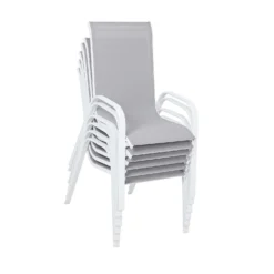 Malindi 6 Seater Garden Dining Set - Grey 9 Malindi 6 Seater Garden Dining Set - Grey -Best Home Furnishing Store 12887812 2424843280561994