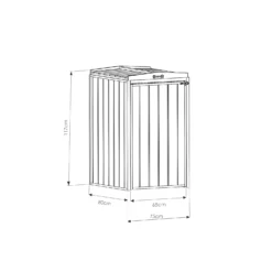 Mercia Single Bin Store 13 Mercia Single Bin Store -Best Home Furnishing Store 12888119 1274849860070593