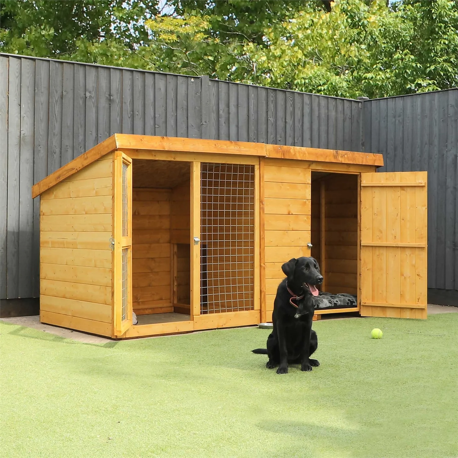 Mercia 8 X 4 Dog Kennel & Run - Including Installation 3 Mercia 8 X 4 Dog Kennel & Run - Including Installation - Image 3