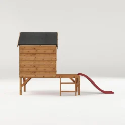 Mercia 7 X 9'4ft Snug Wooden Playhouse Tower & Slide - Installation Included -Best Home Furnishing Store 12888291 1625027554175934