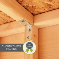 Mercia 5'9ft X 5'8ft Pent Style Wooden Playhouse -Best Home Furnishing Store 12888294 1825019819031530