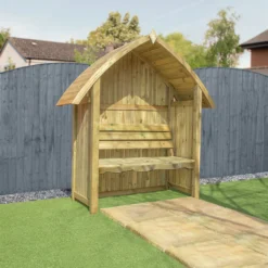 Mercia Arch Top Seated Arbour -Best Home Furnishing Store 12888308 1264884537788928