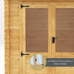 Mercia 2.4 X 2.4m 19mm Log Cabin -Best Home Furnishing Store 12888471 2035023718348196