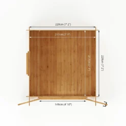 Mercia 2.4 X 2.4m 19mm Log Cabin -Best Home Furnishing Store 12888471 5935023718524608