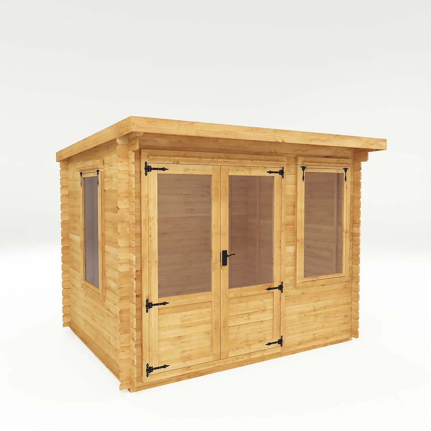 Mercia 3 X 2.4m 19mm Log Cabin 1 Mercia 3 X 2.4m 19mm Log Cabin