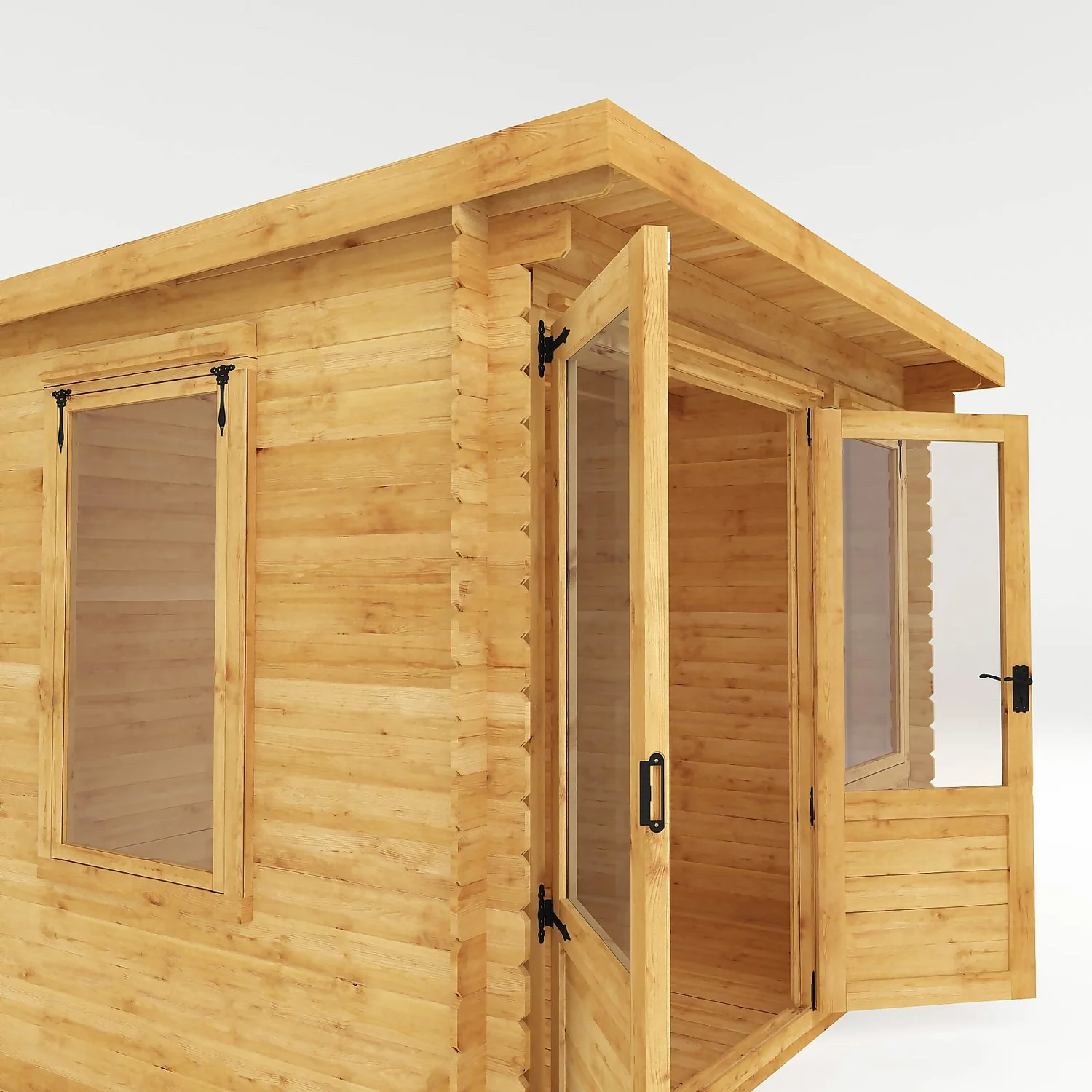Mercia 3 X 2.4m 19mm Log Cabin 3 Mercia 3 X 2.4m 19mm Log Cabin - Image 3
