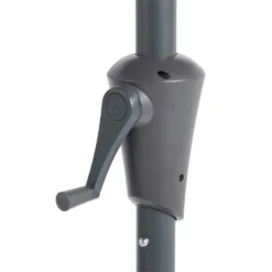 None 2.1m Crank & Tilt Parasol Dark Grey - Dia. 38mm -Best Home Furnishing Store 12888560 1804843674218079