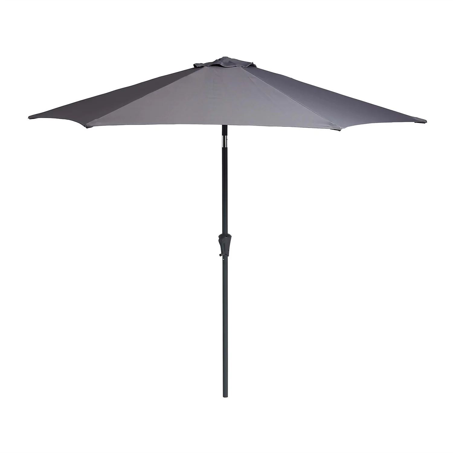 None 2.7m Crank & Tilt Parasol Dark Grey - Dia. 38mm 1 None 2.7m Crank & Tilt Parasol Dark Grey - Dia. 38mm