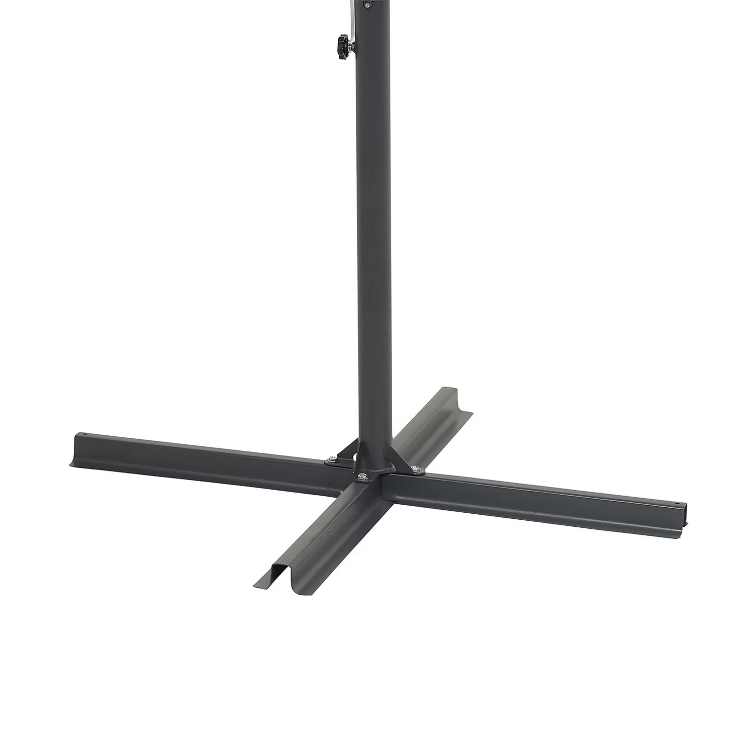 3m Overhanging Parasol - Dark Grey 3 3m Overhanging Parasol - Dark Grey - Image 3