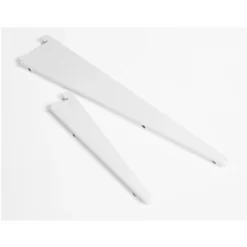 Anti-bacterial Twin Slot Shelving Kit - 1600mm White Twinslot And 320mm Brackets - White -Best Home Furnishing Store 12889033 1104849582704471