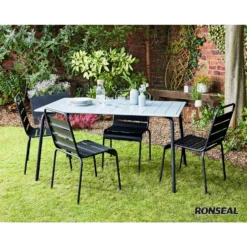 Ronseal Direct Metal Paint Black Gloss 750ml -Best Home Furnishing Store 12889108 1924843776253716