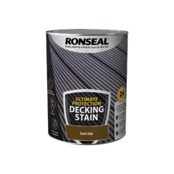 Ronseal Ultimate Protection Decking Stain Dark Oak - 5L -Best Home Furnishing Store 12889275 1324949798339160