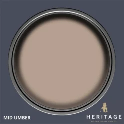 Dulux Heritage Matt Emulsion Paint Mid Umber - Tester 125ml -Best Home Furnishing Store 12891518 1214843800967314