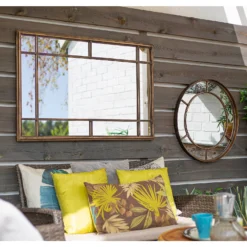 Milano Outdoor Garden Mirror - 100cm -Best Home Furnishing Store 12891529 4224875437314518