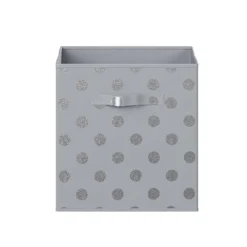 Living Elements Compact Cube Foil Spot Insert - Grey & Silver -Best Home Furnishing Store 12932940 6094887876046968