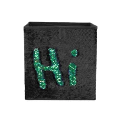 Living Elements Compact Cube Sequin Drawing Insert - Black -Best Home Furnishing Store 12932943 1704900282375638