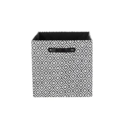 Clever Cube Patterned Fabric Insert - Black Jacquard -Best Home Furnishing Store 12932948 1584900282553241
