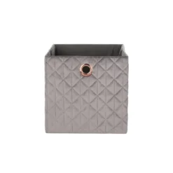 Clever Cube Quilted Velvet Insert - Grey -Best Home Furnishing Store 12932957 8784900282513218