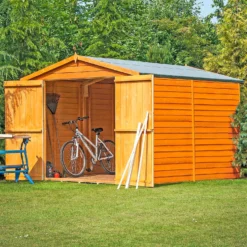 Shire 10 X 8ft Shed Overlap Double Door - No Windows -Best Home Furnishing Store 13082801 7224862497245486