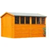 Shire 10 X 8ft Shed Overlap Double Door