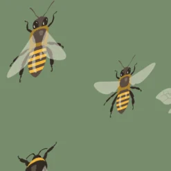 Curver Stockholm Bees Deco Storage Box - Green - 22L 10 Curver Stockholm Bees Deco Storage Box - Green - 22L -Best Home Furnishing Store 13169626 1514898511842148