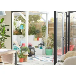 Glazed Finish Green Planter - 50cm -Best Home Furnishing Store 13190811 3364948238383017