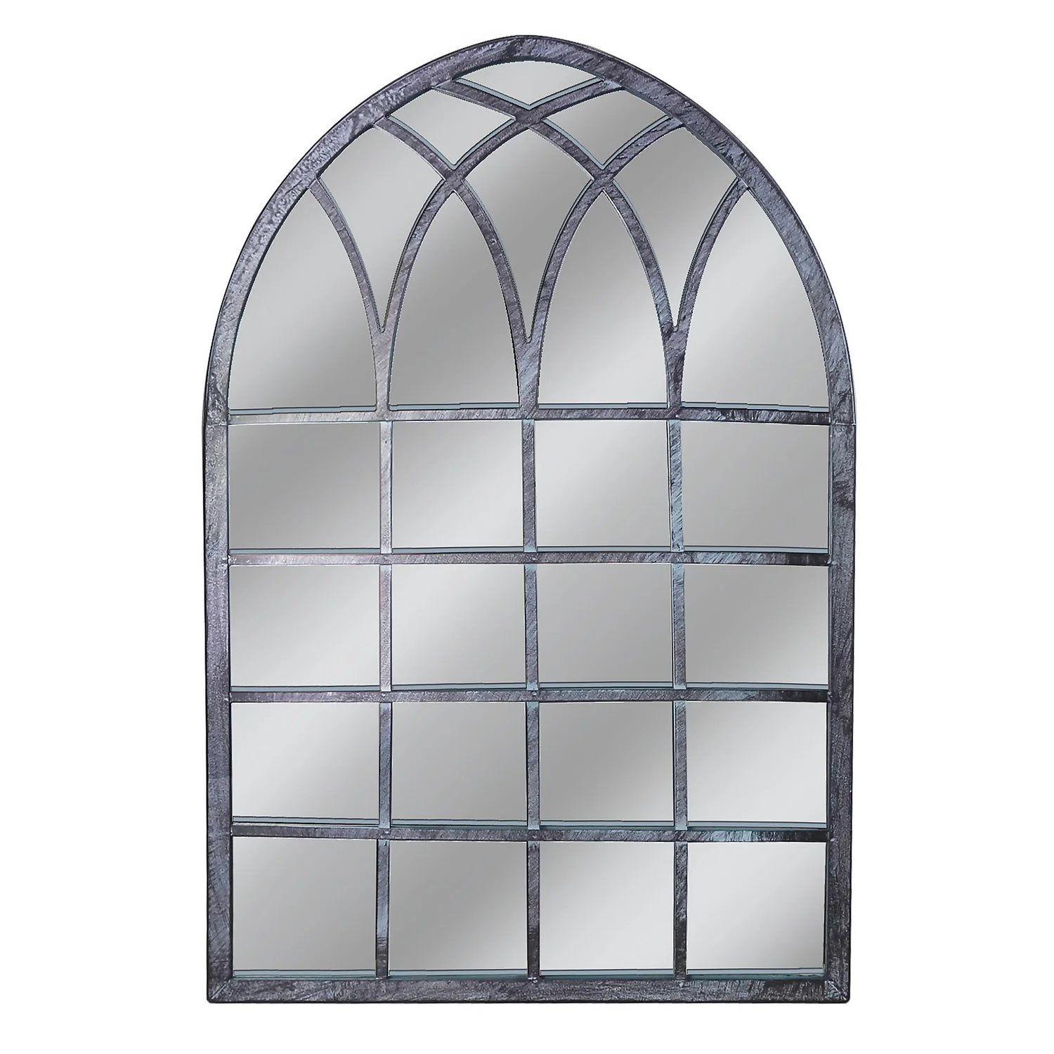 Metal Framed Gothic Outdoor Garden Mirror 1 Metal Framed Gothic Outdoor Garden Mirror