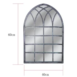 Metal Framed Gothic Outdoor Garden Mirror 5 Metal Framed Gothic Outdoor Garden Mirror -Best Home Furnishing Store 13205553 6614924142469423