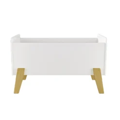 Kids Open Toy Chest - White & Natural -Best Home Furnishing Store 13277675 3184930078366434