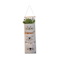 Kids 3 Pocket Hanging Organiser - Polar Bear -Best Home Furnishing Store 13277677 1484929069085707