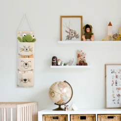 Kids 3 Pocket Hanging Organiser - Polar Bear -Best Home Furnishing Store 13277677 1844946440384290