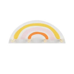 Kids Rainbow Shelf With Hooks -Best Home Furnishing Store 13277683 1594929069347517