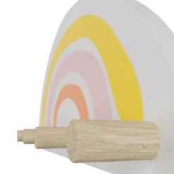 Kids Rainbow Shelf With Hooks -Best Home Furnishing Store 13277683 1754928017532151