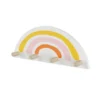 Kids Rainbow Shelf With Hooks