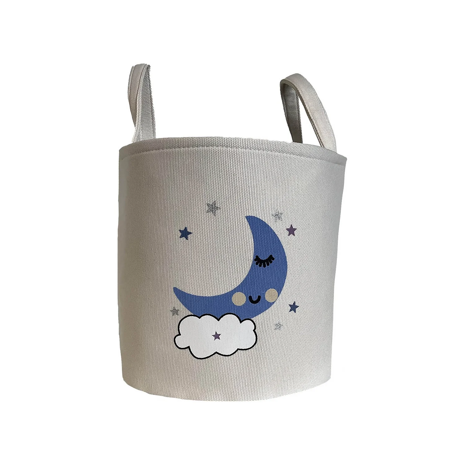 Flexi Storage Kids Small Storage Basket Moon 1 Flexi Storage Kids Small Storage Basket Moon