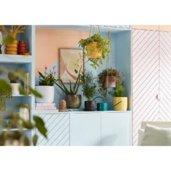 Yellow Solare Plant Pot - 24cm -Best Home Furnishing Store 13432910 1584948250141199